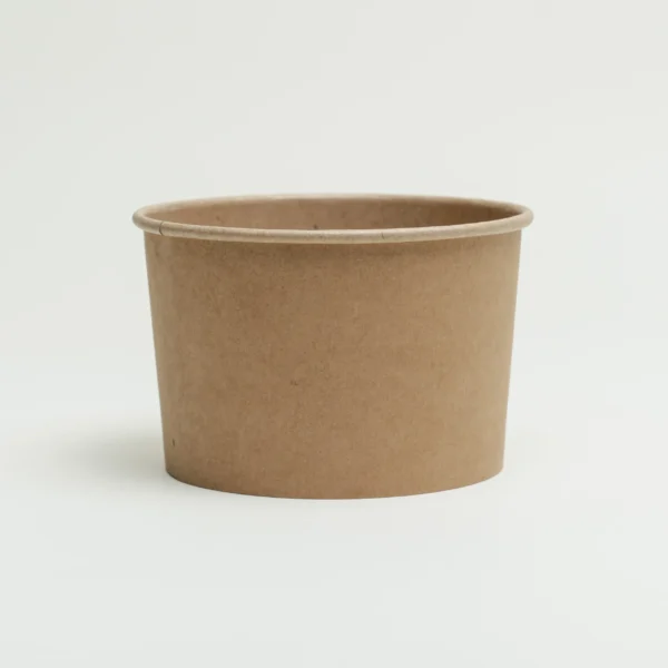 Suppenbecher To Go (Kraft) mit  Deckel 16oz 500ml