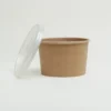 Suppenbecher To Go (Kraft) mit  Deckel 16oz 500ml