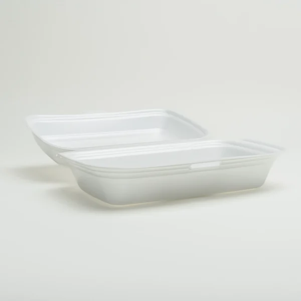 Lunchboxen IP10 geschäumt XPS weiß  240x160x72mm