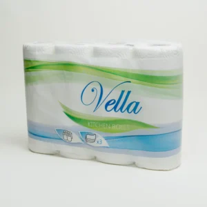 Papierküchenrolle (32x Küchenrollen) Großpackung, 3-lagig, saugstark